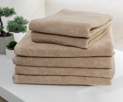 Знижка 30% на рушники колекції Beige Sand від Bedlen Home
